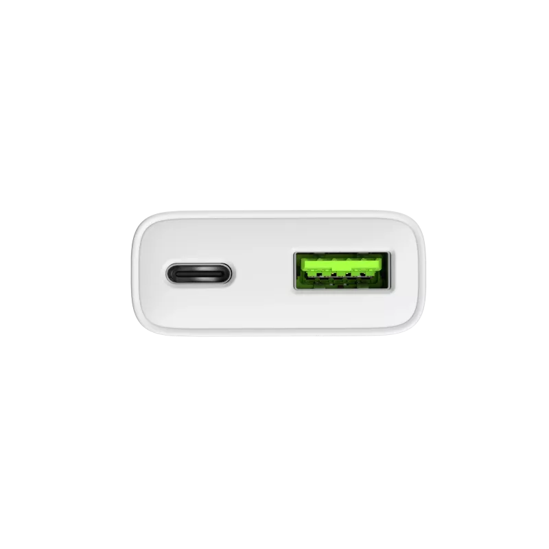 Napájací zdroj NATEC Ribera NUC-2376 — 1× USB-A, 1× USB-C, 3 A výstup