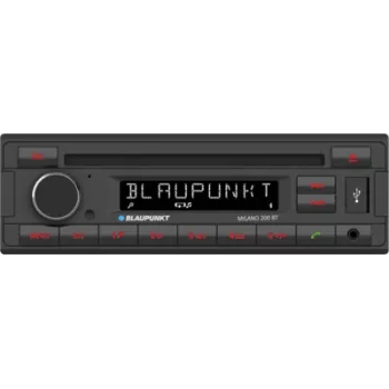 Autorádio BLAUPUNKT Milano 200 BT CD Bluetooth USB — Single-DIN, CD prehrávač, Bluetooth handsfree, prehrávanie z USB
