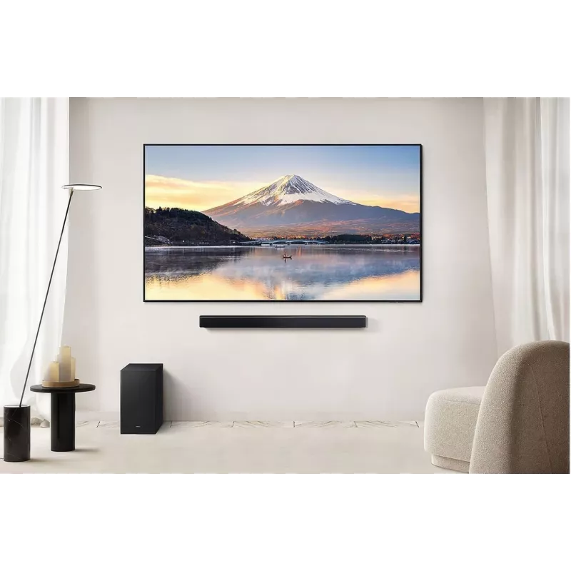 Soundbar Samsung HW-B450F/EN 2.1-ch Bluetooth s bezdrôtovým subwooferom, 300 W RMS, Dolby Audio, ARC