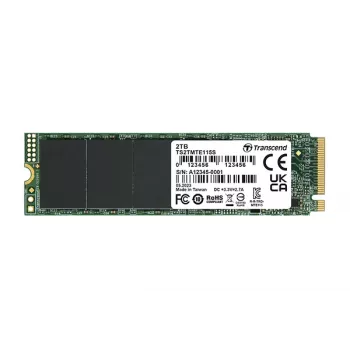 SSD disk Transcend 1 TB M.2 PCIe Gen3 x4 NVMe TS1TMTE115S