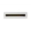 Lanberg AK-VDP103-S 19-palcový 3U panel na rozvod napätia s lištou DIN TS-35, sivý