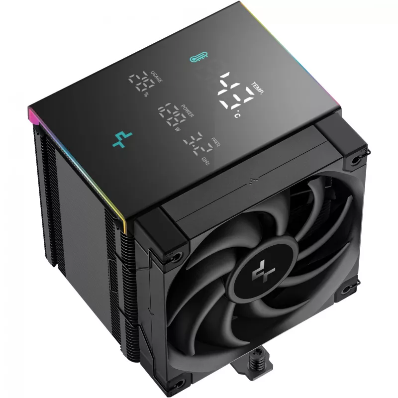 Vzduchový chladič DeepCool AK500 Digital Pro 12 cm čierny Fluid-Dynamic ložisko