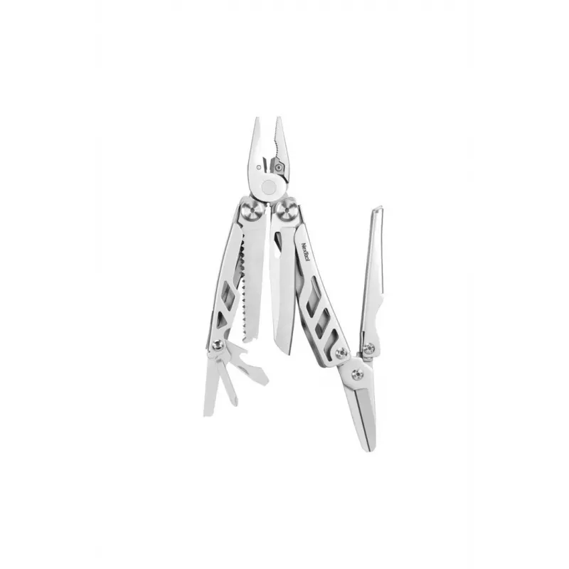 Multitool Nextool NE20310A-Silver – nehrdzavejúca oceľ, kompaktný dizajn