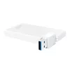 USB 3.0 4-port hub, strieborný