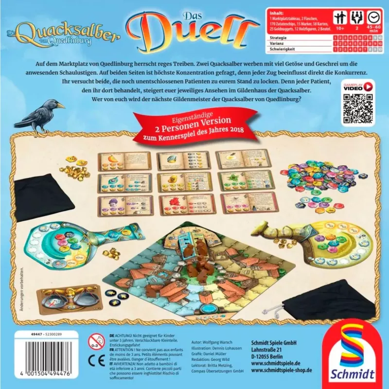 Die Quacksalber von Quedlinburg - Das Duell, spoločenská hra