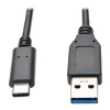 Tripp U428-003-G2 USB-C na USB-A kábel (konektor/konektor) - USB 3.2 Gen 2 (10 Gbit/s) - kompatibilný s Thunderbolt 3 - 0,91 m - 1,83 m - USB C - USB A - USB 3.2 Gen 2 (3.1 Gen 2) - Male/Male