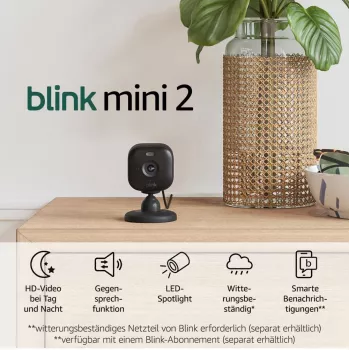 IP bezpečnostná kamera Amazon Blink Mini 2 1080p