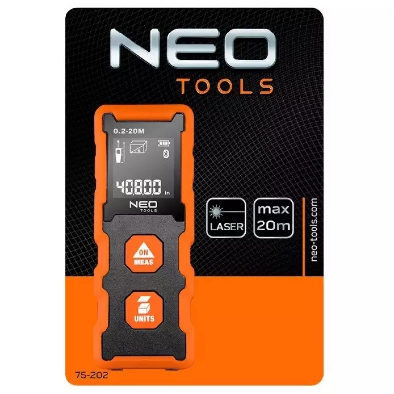 NEO Tools 75-202 laserový diaľkomer, 20 m