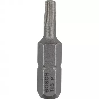 Bosch skrutkovací bit extra tvrdý, 3 ks, Torx, T15, oceľ, T15, 25 mm