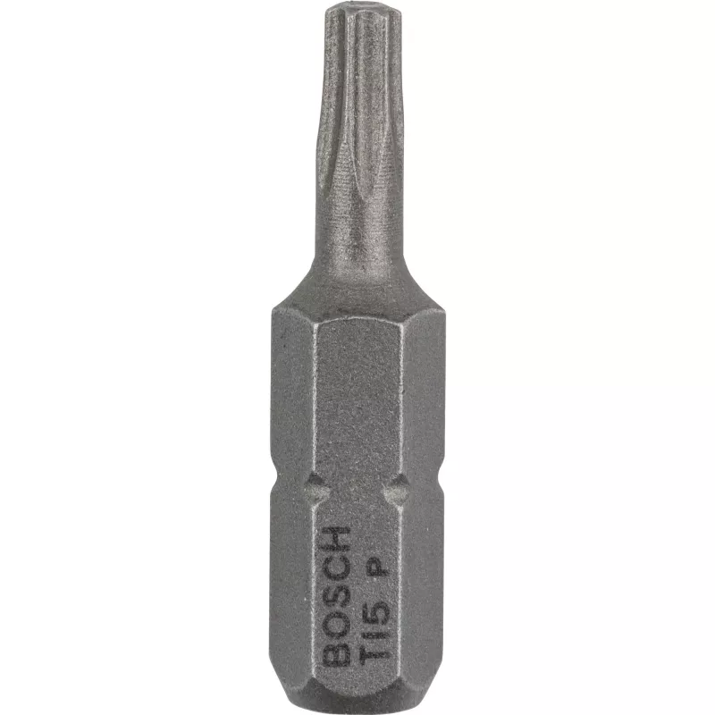 Bosch skrutkovací bit extra tvrdý, 3 ks, Torx, T15, oceľ, T15, 25 mm