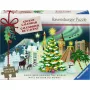 Ravensburger adventný kalendár mini puzzle