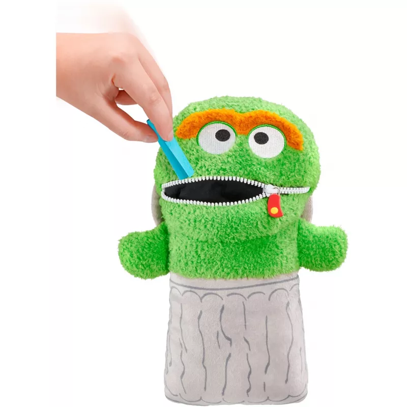 Plüšová plyšová hračka Schmidt Spiele Sesamstraße Oskar, mäkká látková postavička