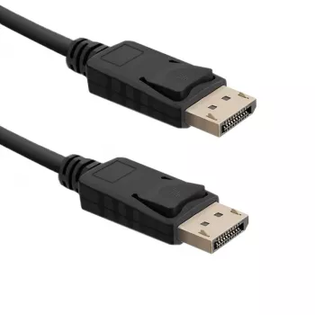 Kábel DisplayPort samec / DisplayPort samec Qoltec 50587 2 m čierny