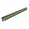 Splice Box predný panel DeLOCK 19 palcov 24 Port SC Simplex limetkovozelená