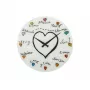 NeXtime hodiny 8030 Loving You, Ø43 cm, nástenné, biele/viacfarebné