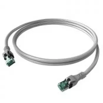 Sacon EasyLan DualBoot PushPull - patch kábel - RJ-45 (M) na RJ-45 (M) - 5 m - STP - CAT 6a - IEEE 802.5/IEEE 802.3 - zaliaty - sivý (CPP1OAAAAA0050)