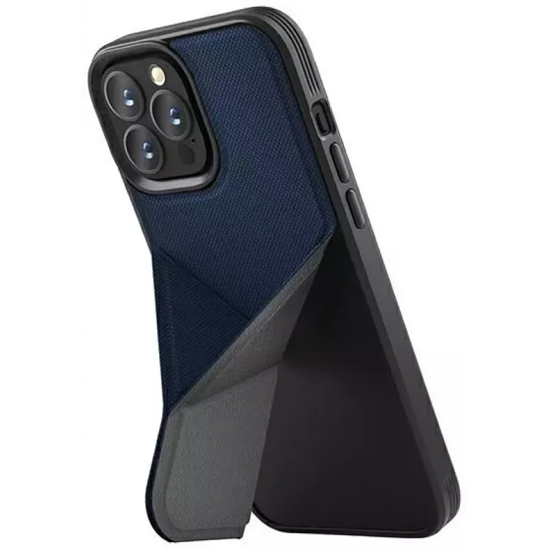 UNIQ Transforma puzdro pre iPhone 14 Pro Max 6,7, MagClick Charging, elektricky modré