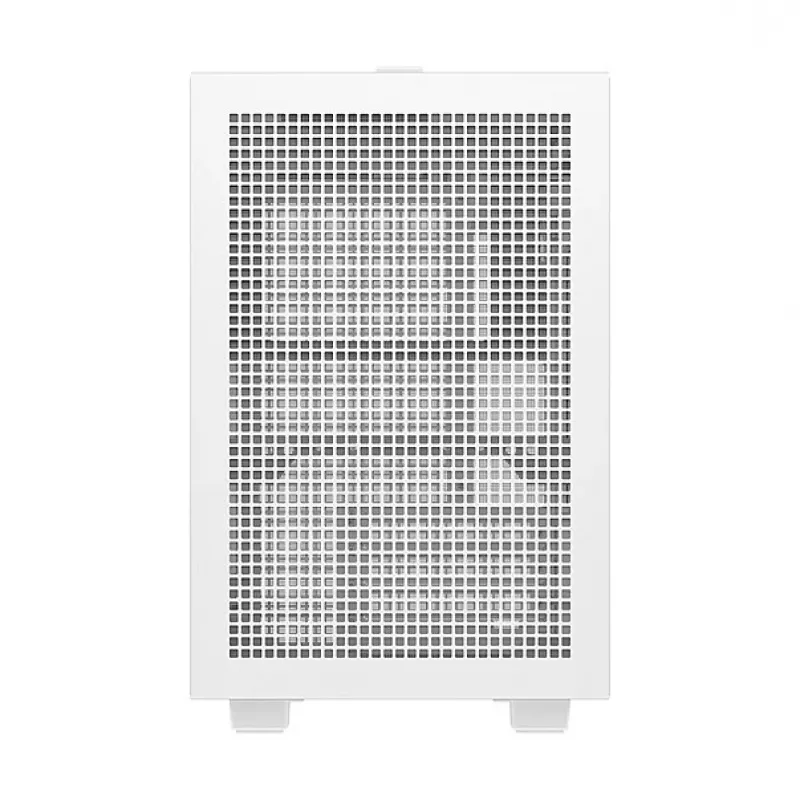 Počítačová skriňa DeepCool CH160 PLUS WH Small Form Factor biela, microATX, tvrdené sklo, USB-C