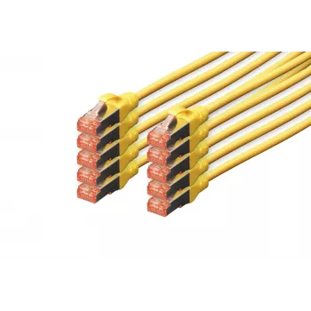 Digitus DK-1644-005-Y-10 ethernetový patch kábel žltá
