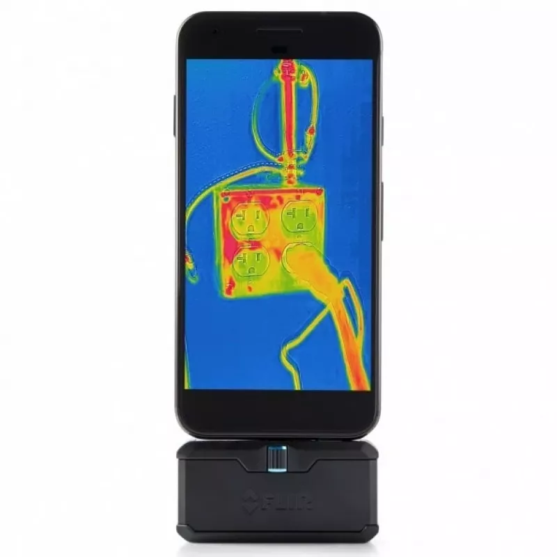 Termokamera FLIR ONE Pro Android USB-C — FLIR, model FP3AC, 8,7 Hz, NETD 150 mK, 8–14 µm, pevné zaostrenie, USB-C