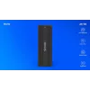 SSD puzdro SAVIO AK-84 čierna pre M.2 disky, USB 10 Gbit/s (Type-A / Type-C), hliník + ABS