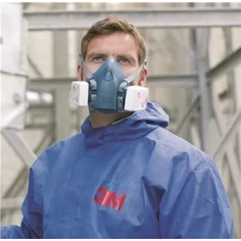 3M respirátor polomaska 7501 veľkosť S - silikón DIN EN 140 (7000104176)
