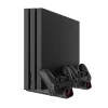 Chladiaci podložka White Shark PS4-19076 Cutman s 2 nabíjacími stanicami pre ovládač