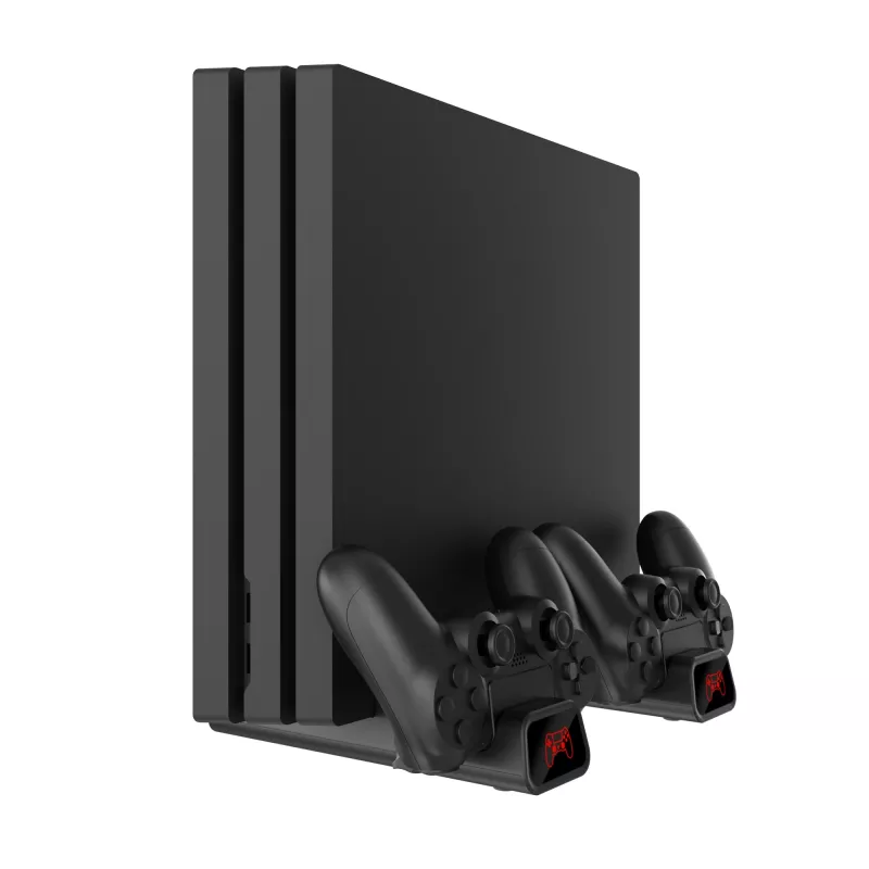 Chladiaci podložka White Shark PS4-19076 Cutman s 2 nabíjacími stanicami pre ovládač