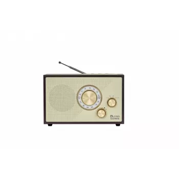 Rádio OR Nightingale USB/BT tmavohnedá