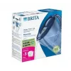 Filtračná kanvica BRITA Marella 2,4 l s 3 kartušami Pure Performance, Maxtra Pro, modrá