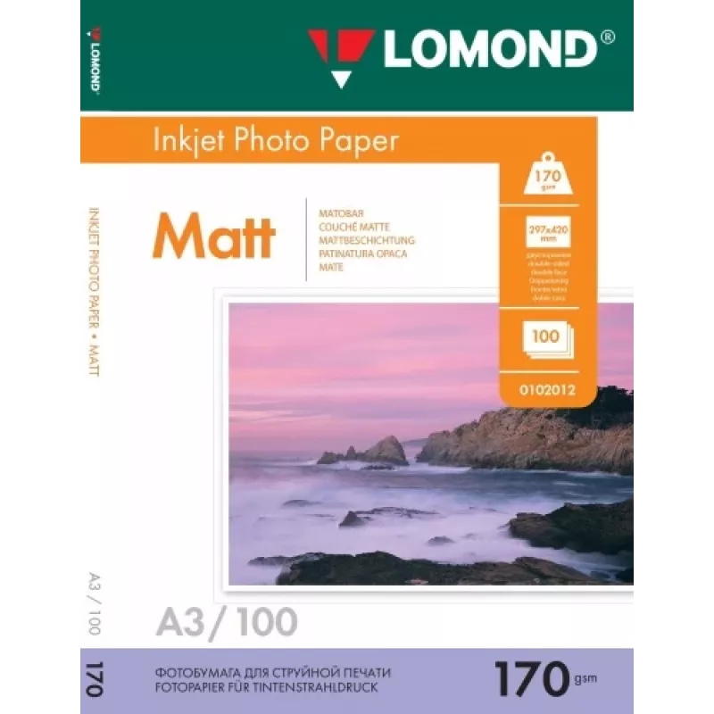 Atramentový fotopapier Lomond 0102012 A3 170 g/m² obojstranný