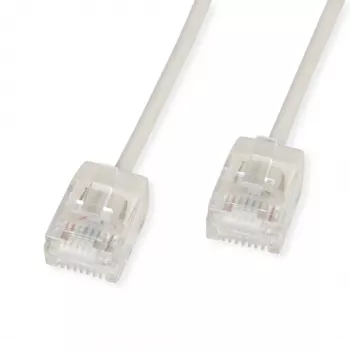 ROLINE UTP patch kábel Cat.6A, ultrakrátky RJ45, sivá, 3 m – sieťový – UTP (21.15.4403)