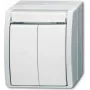BUSCH JAEGER 1484-0-0379 - tlačidlo - biela - IP44 - CE - 74 mm - 55 mm