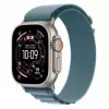 Apple Watch Ultra 3 GPS + Cellular, 49 mm puzdro z prírodného titánu so svetlomodrým remienkom Alpine Loop, veľkosť M