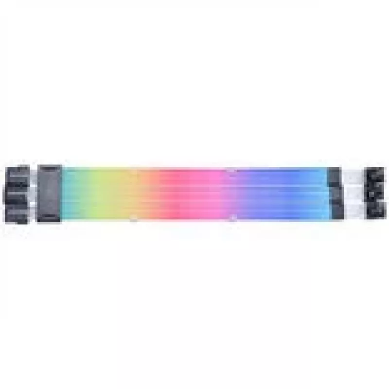Lian Li Strimer Wireless GPU 3x 8-Pin ARGB napájací kábel PW12-1W — bezdrôtový ARGB GPU napájací konektor (3×8‑Pin)