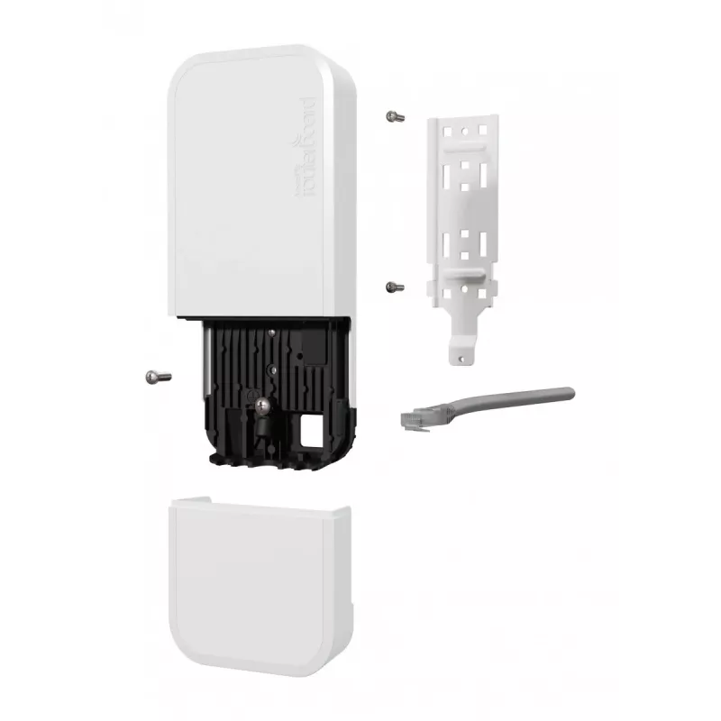 MikroTik wAP ax Dual-Band Gigabit Ethernet X2 | wAPG-5HaxD2HaxD | 10/100/1000 Mbit/s | Ethernet LAN (RJ-45) porty 2 | podpora Mesh nie | MU-MIMO nie | žiadne mobilné širokopásmové pripojenie
