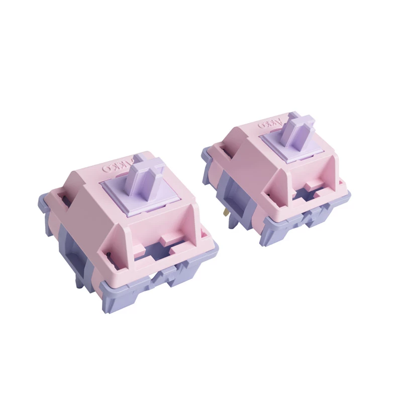 AKKO Fairy Silent Switch, mechanický 5-pin lineárny, MX Stem, 50 g, 45 ks