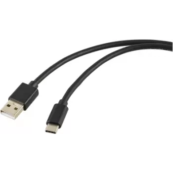 Renkforce RF-5771532 USB kábel čierny