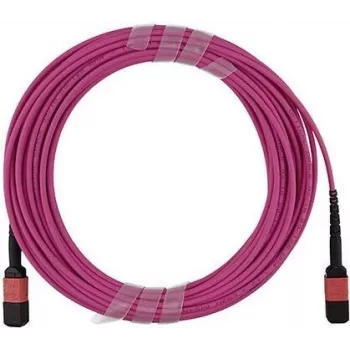 Patch kábel BlueOptics GL5X2HC MPO-MPO multimode OM4 1 meter modrá