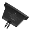 Hub Baseus T-Space s káblami USB-C na Lightning pre vozidlá Tesla (čierna)