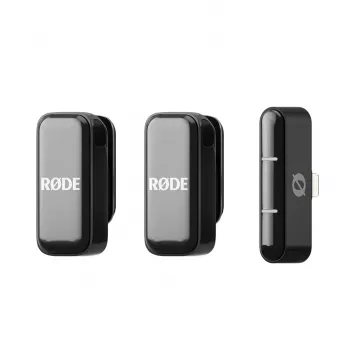 Bezdrôtový mikrofónový systém Rode Wireless Micro Lightning — omnidirekcionálny, 48 kHz, 24-bit, dosah 100 m, 7 h batéria