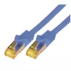 Sieťový kábel M-Cab 7,5 m RJ-45 Cat7 modrý S/FTP