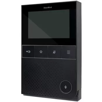 IP video vrátnik DoorBird A1101 Black Edition — dverová stanica pre IP video prístupovú kontrolu (model A1101)