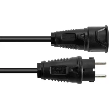 Predlžovací kábel PSSO 3024569Y 3x1,5 mm² 3 m čierny