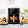 Teplovzdušná fritéza Rommelsbacher FRH 1700 Single 8 L samostatne stojaca 1700 W s 10 programami a LED displejom