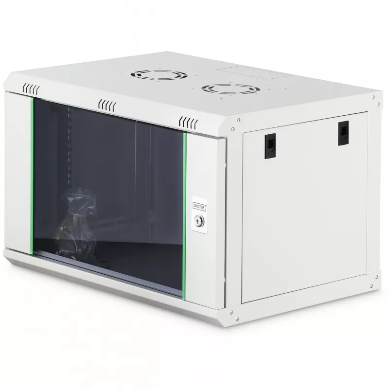 Nástenný rack Digitus DN-19 07-U-EC