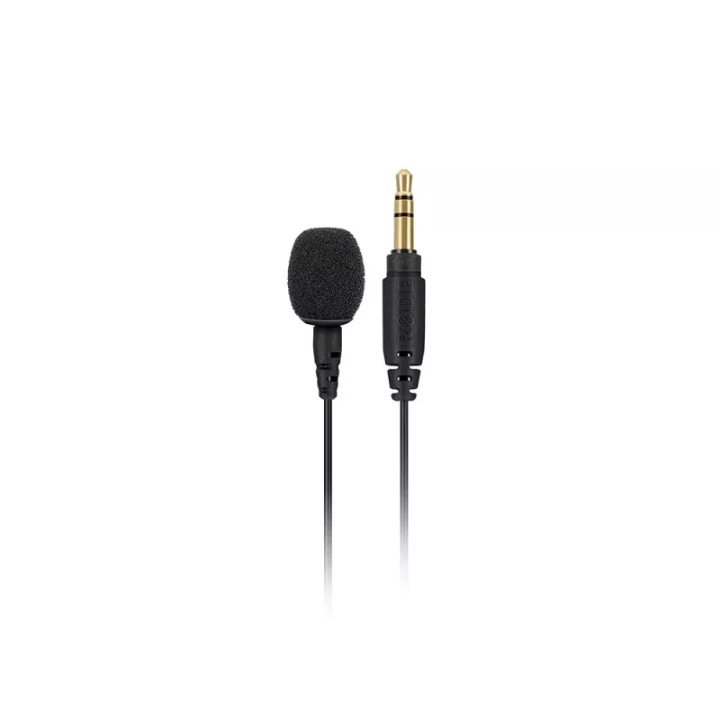 RØDE LAVALIER GO - mikrofón čierny, biely klipsový mikrofón