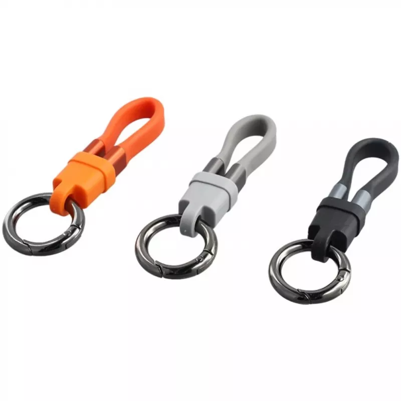 USB-C kľúčenka s káblom 4smarts 541385 — 7,5 cm, miešané farby, 30 kusov