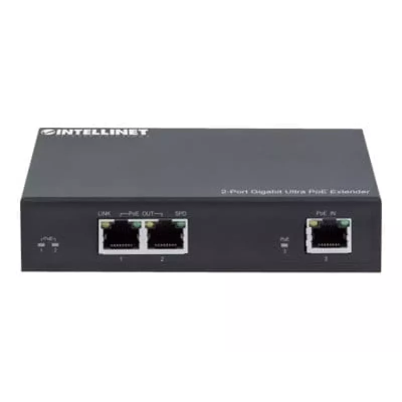 Sieťový vysielač Intellinet 2-port Gigabit Ultra PoE extender