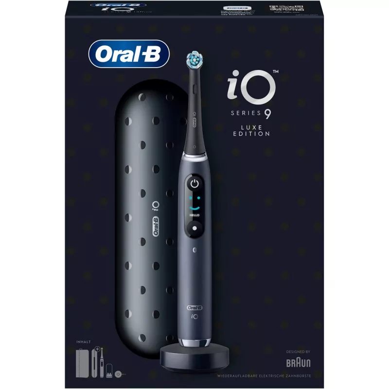 Oral-B iO Series 9 Luxe Edition Black Onyx zubná kefka